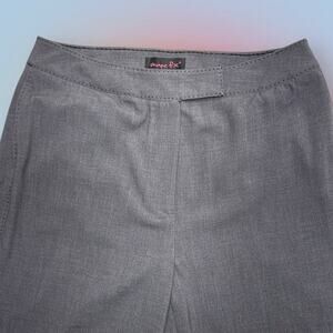 SHAPE FX Women’s 10 Tall Gray Dress Pant